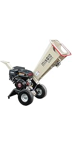 ミナトワークス　ウッドチッパー　粉砕機 Amazon | 【返品不可／福通営業所止めのみ】ミナトワークス エンジン式